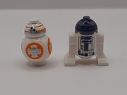 Star Wars R2 D2 BB 8 minifigurka kompatybilne z Lego