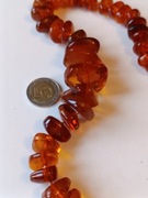 Naszyjnik bursztynowej