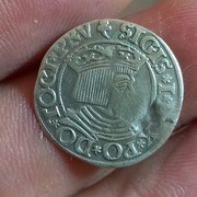 Grosz Gdański 1535r RRR! Bardzo rzadka odmiana-2gie notowanie!