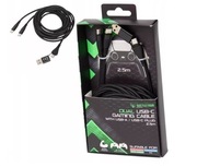 Kabel ładowania 2x Usb-C Battletron 2.5m 