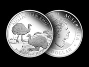 SREBRNA MONETA AUSTRALIAN EMU 2020 SREBRO 1oz