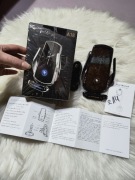 Uchwyt samochodowy z ładowarką bezprzewodową A18 15W  Automatyczne ramiona 