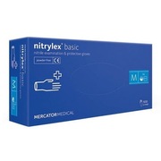 Rękawiczki nitrylowe jednorazowe S, M 100 szt.