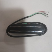 Podwójny Humbucker Dual Rail Pickup Czarny
