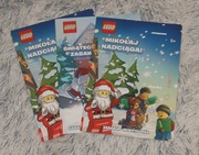 Książeczka "Mikołaj nadciąga!" LEGO zestaw 3 sztuk