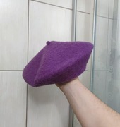 beret beretka czapka czapeczka nakrycie głowy hat beanie wełna wełniany woo