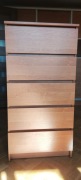 Komoda Akord 5 szuflad 60cm kolor olcha