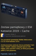 Zestaw pamiątkowy z IEM Katowice 2019 