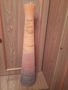 wazon wysoki odcienie pomarańczowego i brązu