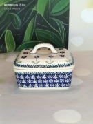 Maselniczka maselnica duża ceramika Bolesławiec