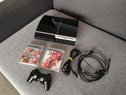 Sony PlayStation 3, PS3, CECHJ04, 40GB, 2 gry