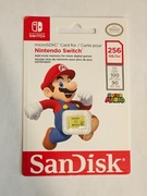 Karta Pamięci SanDisk microSDXC Nintendo Switch 256GB – NOWA
