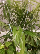 łańcuszek podwójny motylki