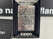 Zapalniczka Zippo motyw kwiatowy, High Polish Chrome NOWA