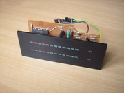 Wskaźnik wysterowania VU [2x12LED] do magnetofonów kasetowych [ZRK Unitra]