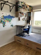 łóżka dziecięce / podest 2 x 160cmx70cm