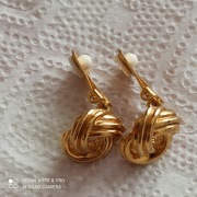 Kolczyki klipsy damskie lata 60