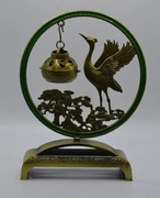 Kadzielnica Długowieczność z żurawiem styl zen  feng shui