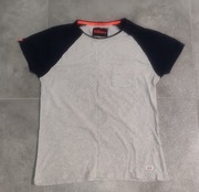 T-shirt Superdry r. S szary kieszonka
