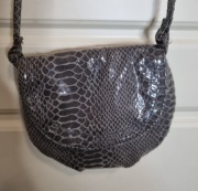 Mała torebka H&M tworzywo szara