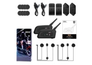 2 x Ejeas V6 Pro+ USBC | Interkom motocyklowy | NOWY