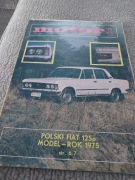 GAZETA MOTOR POLSKI FIAT 125p 1975 R 