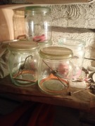 Słoiki/Weki litrowe wczesny PRL.