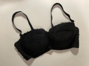 Biustonosz bardotka DALIA Lingerie – model Ivette K05 – czarny – 85E