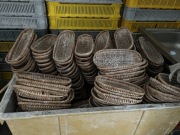 KOSZ DO WYRASTANIA CHLEBA WIKLINOWY, PLECIONY, PODŁUŻNY