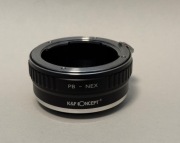 Konwerter przejściówka z Praktica PB na Sony E (NEX)