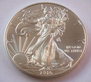 1 $ 2016 - American Silver Eagle - orzeł - uncja - oz. 999
