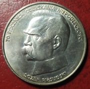 50000zł J. Piłsudski 1988r.