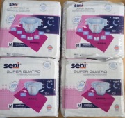 Pieluchomajtki Seni Super Quatro night rozmiar M 40 szt.
