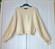 Vero moda sweter z balonowym rękawem L XL