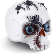 Ozdobna czaszka figurka 18 x 15 x 13 cm, nowa