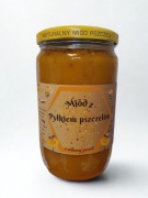 Miód WIELOKWIATOWY Kremowany z PYŁKIEM PSZCZELIM 900g Zbiór - 2025r