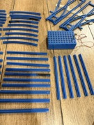 Lego vintage retro pojemnik na baterie 4,5v tory