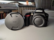 Aparat Nikon D3500 z obiektywem Sigma 17-50mm f/2.8 - zadbany