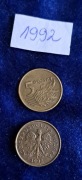 5gr 1992r Monety obiegowe 