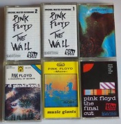 Zestaw 18 Kaset Magnetofonowych – Giganci Rocka: PINK FLOYD, LED ZEPPELIN