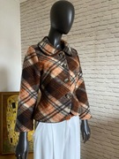 żakiet wełniany krata 38 M