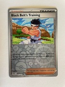 KARTA POKEMON PRISMATIC EVOLUTIONS BLACK BELT'S TRAINING PRE 097 REVERSE