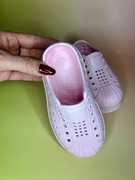 Różowe buty piankowe dla dziewczynki LED 200mm