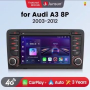 Radio Carplay Audi A3 8P 6/128 Junsun