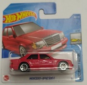 Hot wheels Mercedes 500e czerwony 