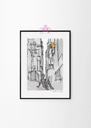 Plakat ,,Megacity", Metropolia