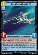 Star Wars Unlimited Clan Saxon Gauntlet