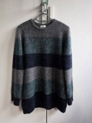Day Birger et Mikkelsen sweter damski L wełniany w pasy 