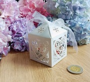 Podziękowanie pudełeczko pudełko brelok aniołek Rafaello