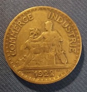 Moneta Francja 2 franki 1922